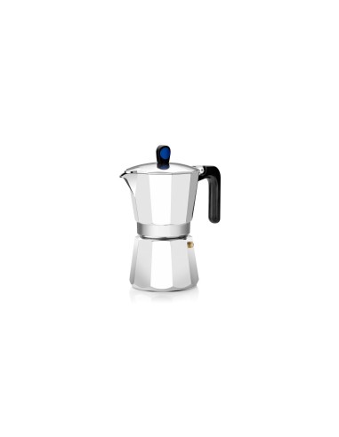 CAFETERA MONIX INDUCTION EXPRESS - 9 TAZAS - ALUMINIO CON RECUBRIMIENTO ANTIADHERENTE - MANGO ERGONÃâ€œMICO - EXTERIOR ALUMINIO