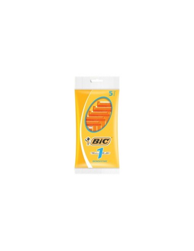 BIC SENSITIVE CUCHILLAS AFEITAR BOLSA 5 CUCHILLAS 1 HOJA 838521