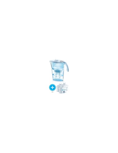 PACK JARRA FILTRANTE LAICA STREAM LINE COLOR EDITION BLANCA + 3 FILTROS BI-FLUX 2.3L FILTRO DESMONTABLE CON INDICADOR JARRA STRE