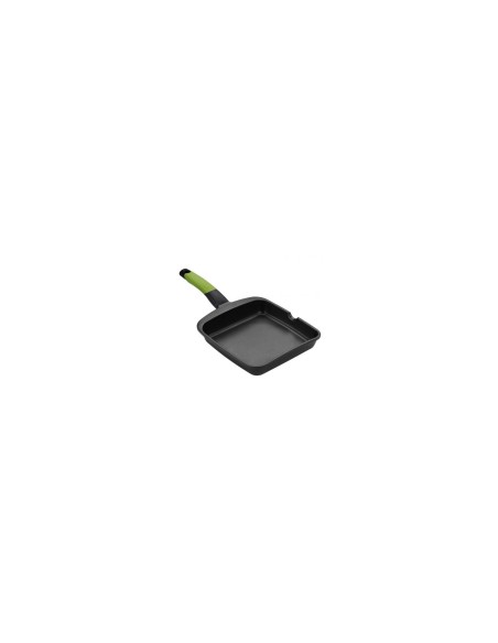 ASADOR GRILL PRIOR LISO BRA ALUMINIO FUNDIDO TEFLÃâ€œN ANTIADHERENTE MANGO ERGONÃâ€œMICO CON SILICONA A121459