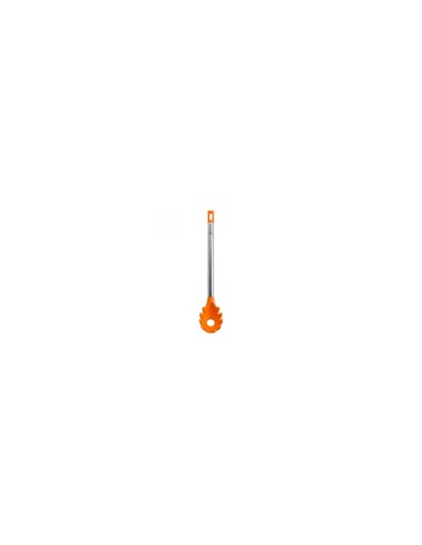CUCHARA PASTA EFFICIENT BRA ACERO INOXIDABLE INTERIOR DE NYLON RECUBIERTO DE SILICONA NARANJA A195009