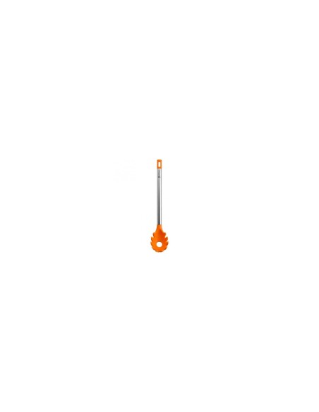 CUCHARA PASTA EFFICIENT BRA ACERO INOXIDABLE INTERIOR DE NYLON RECUBIERTO DE SILICONA NARANJA A195009