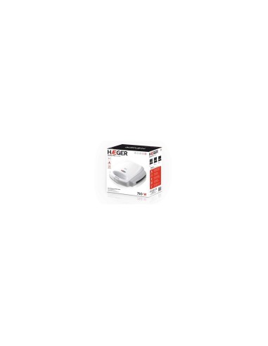 SANDWICHERA HAEGER ZAMMY 750W PLACAS ANTIADHERENTES TAPA CON BLOQUEO APAGADO AUTOMATICO SM-75G.004A