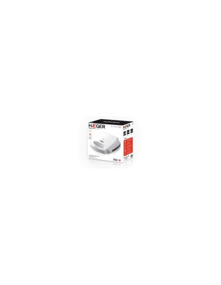 SANDWICHERA HAEGER ZAMMY 750W PLACAS ANTIADHERENTES TAPA CON BLOQUEO APAGADO AUTOMATICO SM-75G.004A