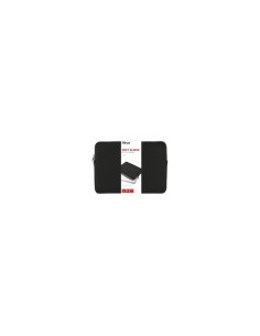 FUNDA DE PORTATIL TRUST PRIMO 13.3P NEOPRENO VISCOELASTICO DISEÃâ€˜O DELGADO SUAVE Y LIGERA NEGRO 21251
