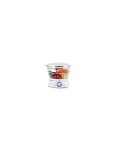 COCINA AL VAPOR ORBEGOZO CO 4000 CAPACIDAD 5L 2 RECIPIENTES + RECIPIENTE ESPECIAL ARROZ TEMPORIZADOR 60 MINUTOS 16049 O