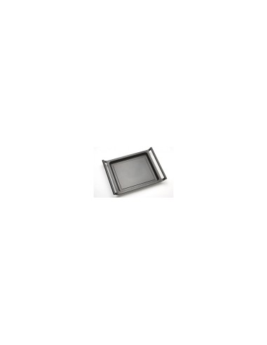 PARRILLA LISA EFFICIENT EFFICIENT BRA 36.5X27CM ANTIADHERENTE TEFLON PLATINUM PLUS COMPATIBLE COCINA INDUCCION A271535