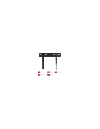 SOPORTE EXTRAPLANO DE PARED FONESTAR PANTALLAS 32P A 55P VESA 400 X 200 MAX NEGRO STV-638N