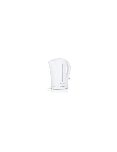 ORBEGOZO KT 6003 HERVIDOR DE AGUA 1850-2200W 1.7L3 LIBRE DE BPA FILTRO EXTRAIBLE BASE CON RECOGE CABLES BLANCO 17276