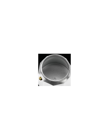CAFETERA MONIX VITRO EXPRES 1 TAZAS ALUMINIO CON RECUBRIMIENTO ANTIADHERENTE MANGO ERGONOMICO EXTERIOR MATE CALDERIN SIN CANTOS 