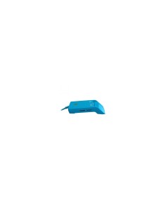 LECTOR DE TARJETAS DNI WOXTER COMPATIBLE CON DNIE Y SMARTCARDS USB 2.0 PLUG AND PLAY COMBO AZUL PE26-146 2