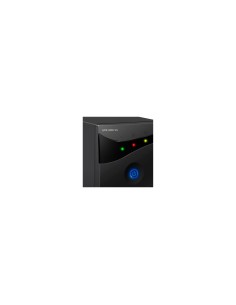 SAI LINEA INTERACTIVA WOXTER UPS 800 VA 480W 2XSCHUKO DISPLAY LED FUNCION AVR CARCASA METALICA NEGRA PE26-063 2