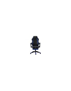 Silla gamer woxter stinger station rx piston clase 4 eje de acero reposapies extensible negro azul GM26-011 2