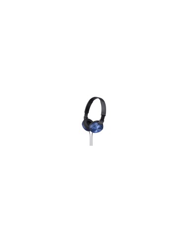 Auriculares sony con microfono integrado jack 3.5mm azul MDRZX310APL