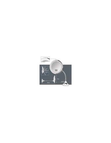 Orbegozo esp 1200 espejo cosmÃ©tico de pared plata 17655 O