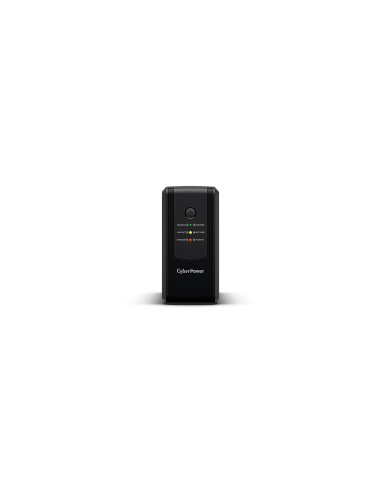 CyberPower sistema de alimentaciÃ³n ininterrumpida (UPS) LÃÂ­nea interactiva 650 VA 360 W 3 salidas AC Negro