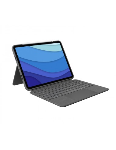 Logitech Combo Touch Gris Smart Connector QWERTY EspaÃ±ol