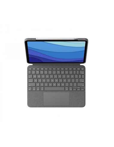 Logitech Combo Touch Gris Smart Connector QWERTY EspaÃ±ol