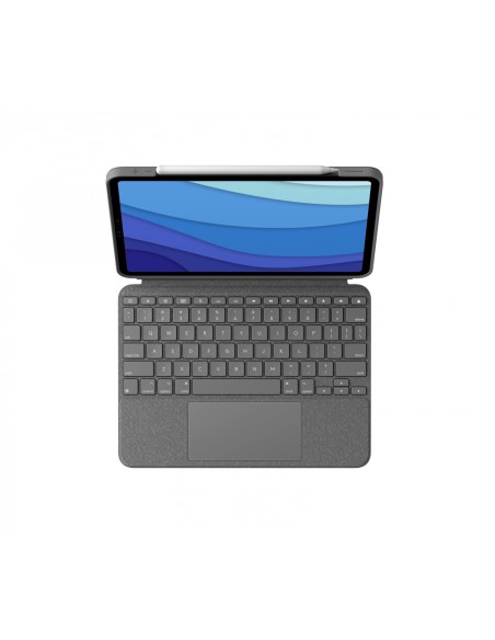 Logitech Combo Touch Gris Smart Connector QWERTY EspaÃ±ol