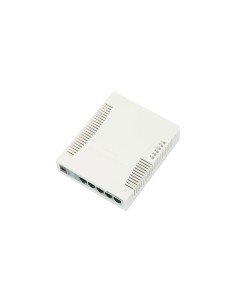 Mikrotik RB260GS Gigabit Ethernet (10/100/1000) EnergÃÂ­a sobre Ethernet (PoE) Blanco