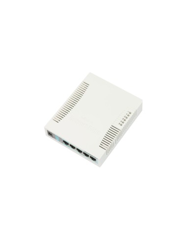 Mikrotik RB260GS Gigabit Ethernet (10/100/1000) EnergÃÂ­a sobre Ethernet (PoE) Blanco