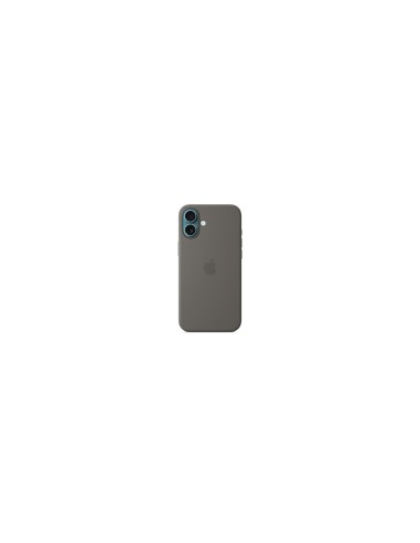 Apple Funda de silicona con MagSafe para el iPhone 16 Plus - Gris piedra