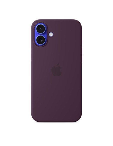 Apple Funda de silicona con MagSafe para el iPhone 16 Plus - Ciruela