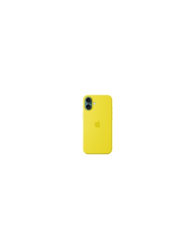 Apple Funda de silicona con MagSafe para el iPhone 16 Plus - Amarillo carambola