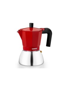 Monix M863109 cafetera manual Cafetera italiana 0,47 L Rojo