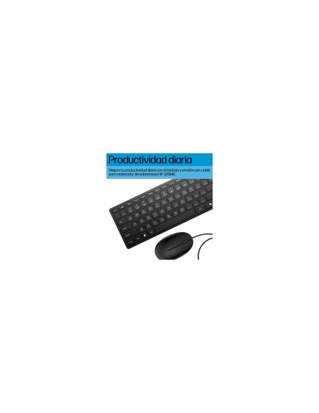 HP Teclado y ratÃ³n con cables Desktop 320MK