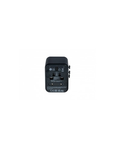 Verbatim 49544 adaptador de enchufe elÃ©ctrico Universal Negro