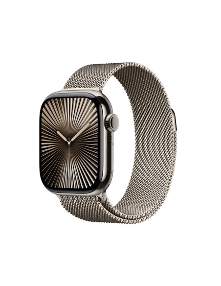 Apple Watch Series 10 OLED 42 mm Digital 374 x 446 Pixeles Pantalla tÃ¡ctil 4G Titanio Wifi GPS (satÃ©lite)