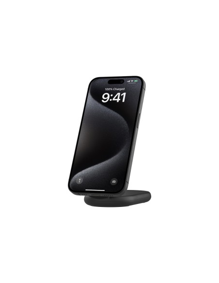 Belkin BoostCharge Auriculares, Smartphone Negro USB Cargador inalÃ¡mbrico Carga rÃ¡pida Interior