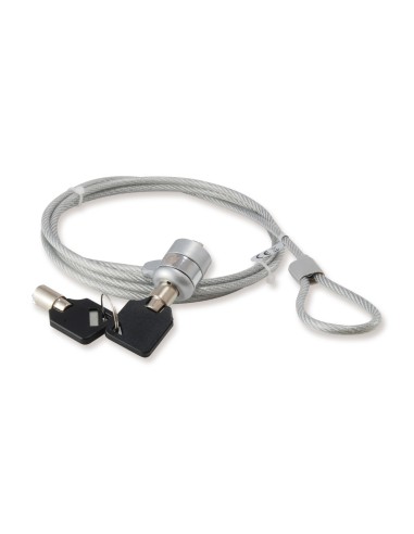 Conceptronic CNBSLOCK15 cable antirrobo Plata 1,5 m