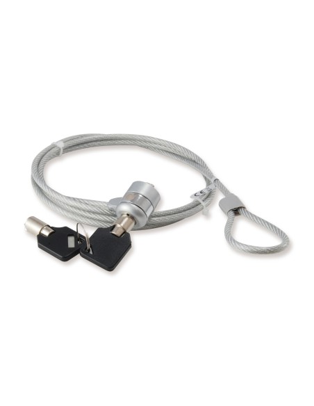 Conceptronic CNBSLOCK15 cable antirrobo Plata 1,5 m