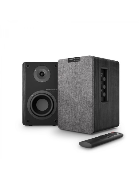 Energy Sistem Studio Monitor 4 Hi Fi De 2 vÃÂ­as Gris, Madera InalÃ¡mbrico y alÃ¡mbrico 50 W