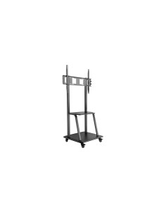 iggual IGG319093 soporte para monitor 2,54 m (100") Negro Piso