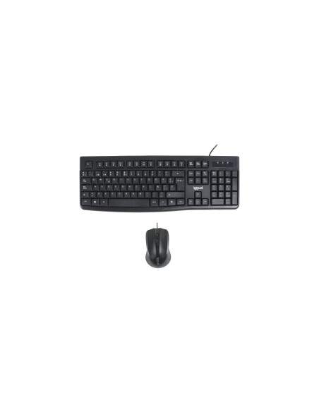 iggual CMK-business 2 teclado RatÃ³n incluido Hogar / Oficina USB QWERTY InglÃ©s Negro