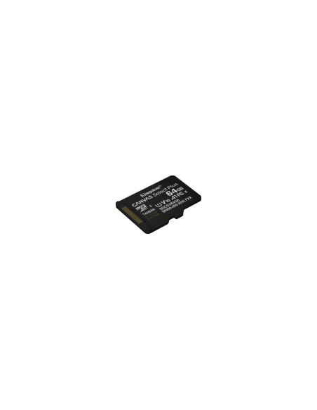 Kingston Technology 64GB micSDXC Canvas Select Plus Gen3 100R A1 (Adaptador de SD no incluido)