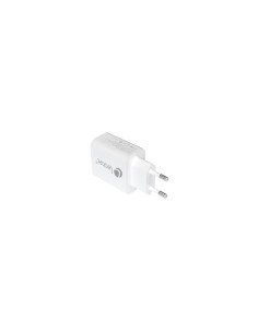 Leotec CARGADOR UNIVERSAL 20W 1USB-C PD + 1USB-A BLANCO 2