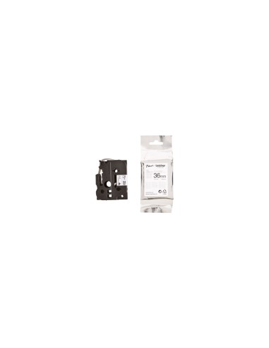 Cinta de limpieza del cabezal de impresion brother negro 3.5cm TZE-CL6