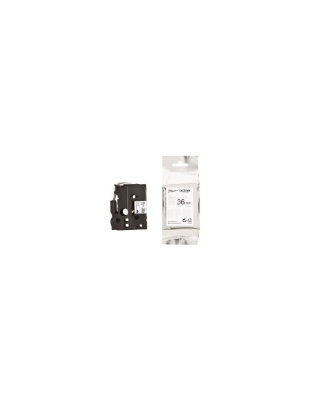 Cinta de limpieza del cabezal de impresion brother negro 3.5cm TZE-CL6