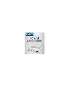Zyxel iCard ZyMESH NXC2500 Actualizasr