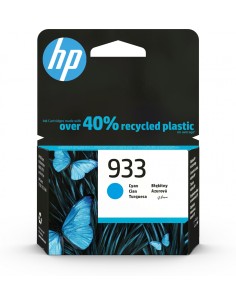 HP 933 cartucho de tinta original rendimiento estandar cian