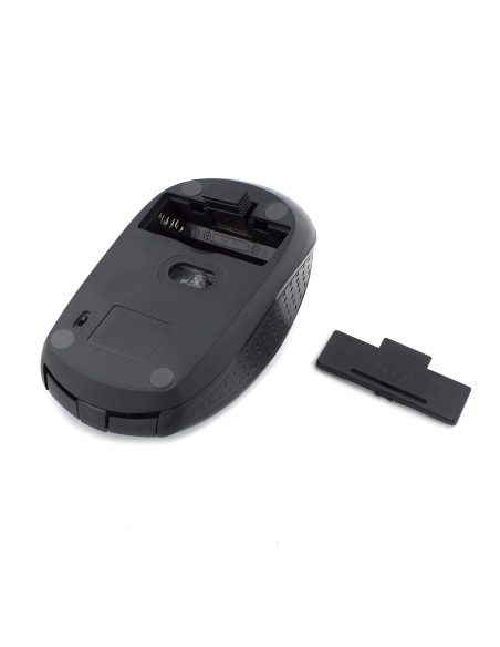 Ewent raton ambidextro rf inalambrico optico 1600dpi negro blanco