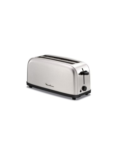 Moulinex tostadora 4 rebanada(s) 1400 W Acero inoxidable