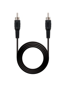 Nanocable 10.24.0403 cable de audio 3 m RCA Negro