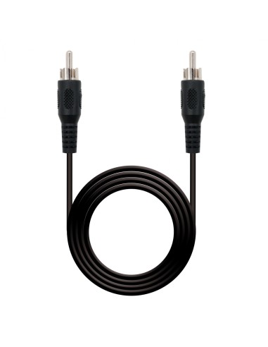 Nanocable 10.24.0403 cable de audio 3 m RCA Negro