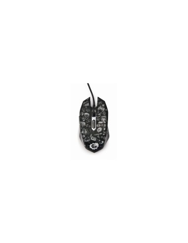 Gembird MUS-6B-GRAFIX-01 ratÃ³n mano derecha USB tipo A Ãâ€œptico 3600 DPI