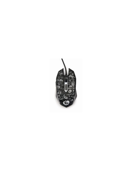 Gembird MUS-6B-GRAFIX-01 ratÃ³n mano derecha USB tipo A Ãâ€œptico 3600 DPI